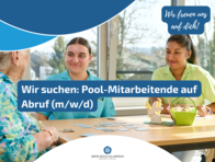 Wir suchen Verstärkung! Pool-Mitarbeitende auf Abruf (m/w/d)